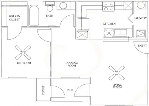 Floor plan PLAN A1