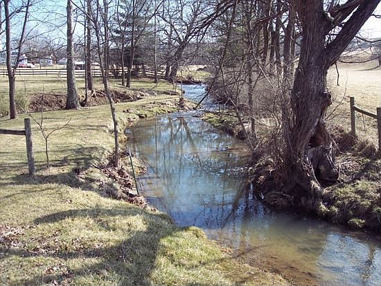 Stream Runs thru property