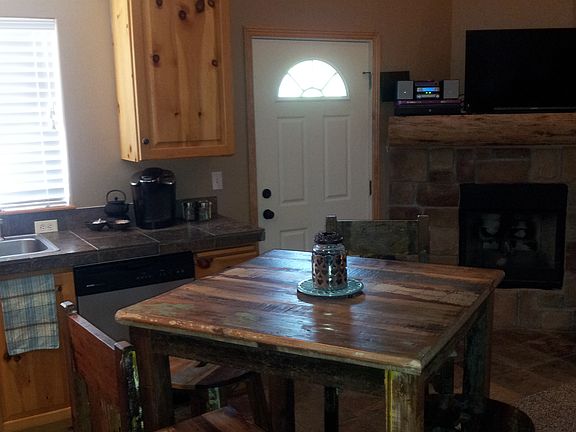 Kitchen w/Door to Deck