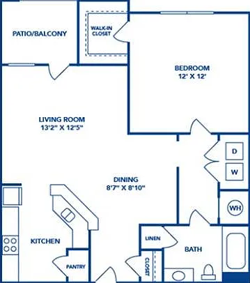 1 Bedroom | 1 Bath | 690 SF 1 Bedroom | 1 Bath | 690 SF