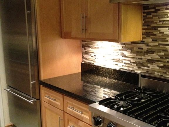 Granite and Built-in Refrg