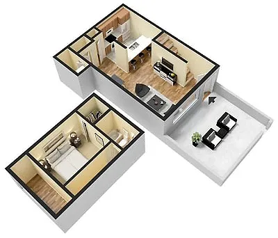 Floor plan The Lexington