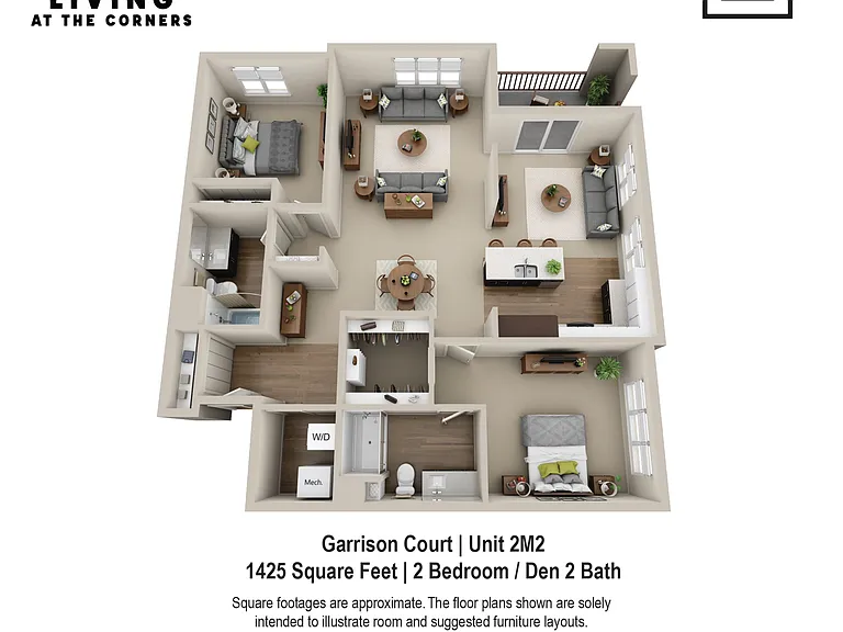 Garrison Court Unit Style 2M2 Garrison Court Unit Style 2M2