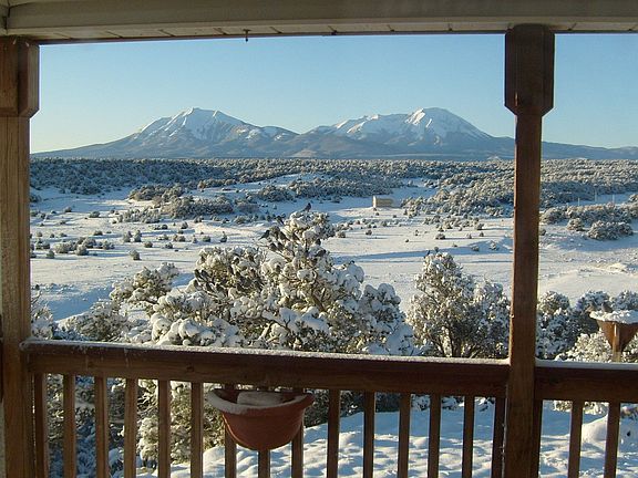 Spanish Peaks in Winter