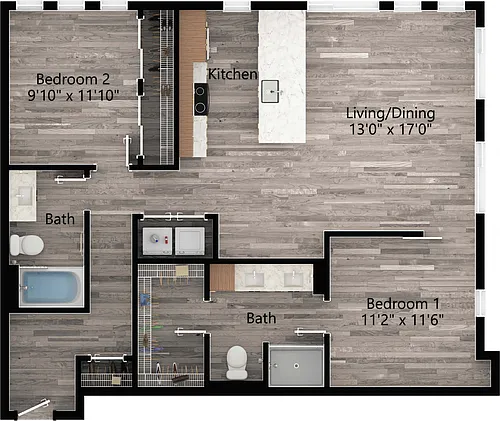 Floor plan C1y