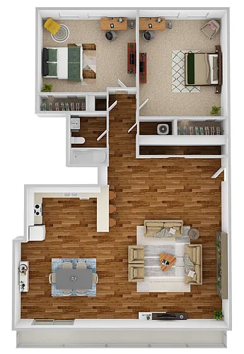 Floor plan B1