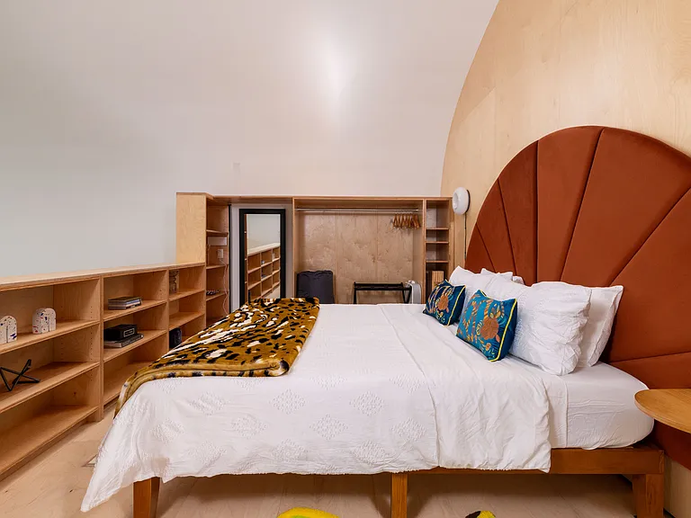 Lofted Bedroom with a view - privacy screen available