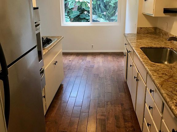Kitchen with hardwood floors