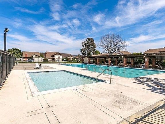 Community Pool two blocks away