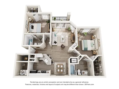 Floor plan B2