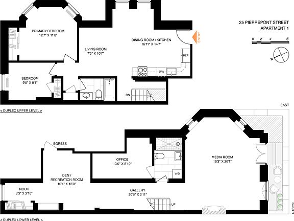 2nd image of 25 Pierrepont St APT 1