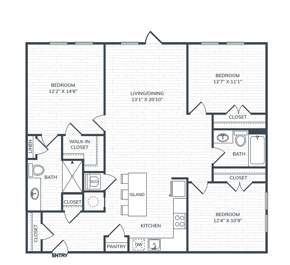 Floor plan PH1 C1