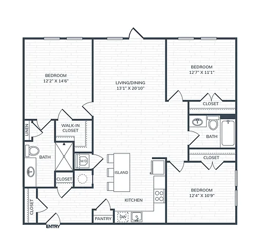 Floor plan PH1 C1