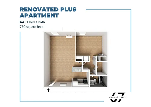 Floor plan A4 Renovated Plus