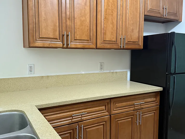 Kitchen cabinets counter tops Refrigerator