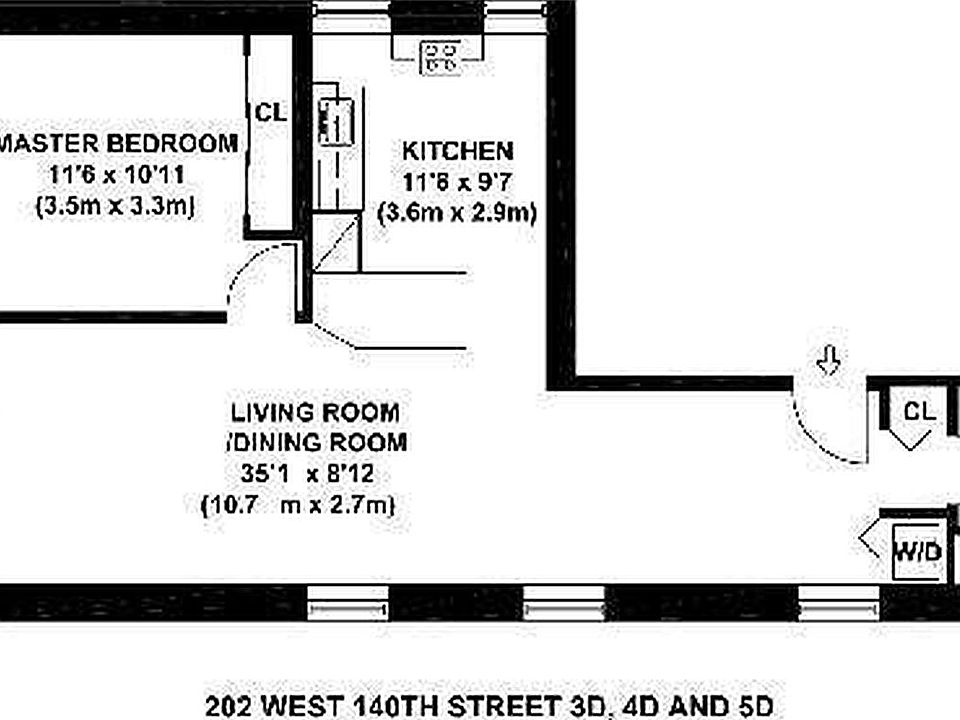1st image of 204 W 140th St Unit 3D