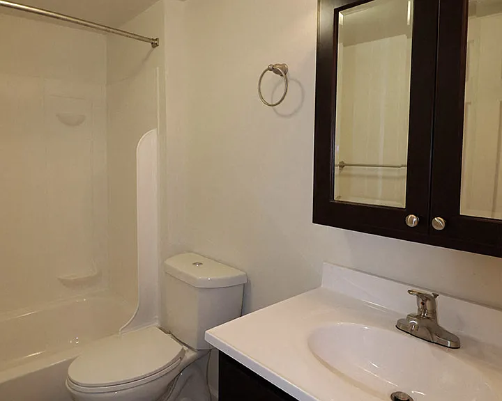 New upgraded bathrooms