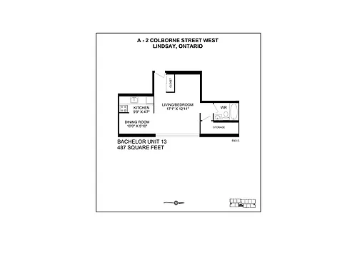 Floor plan A413