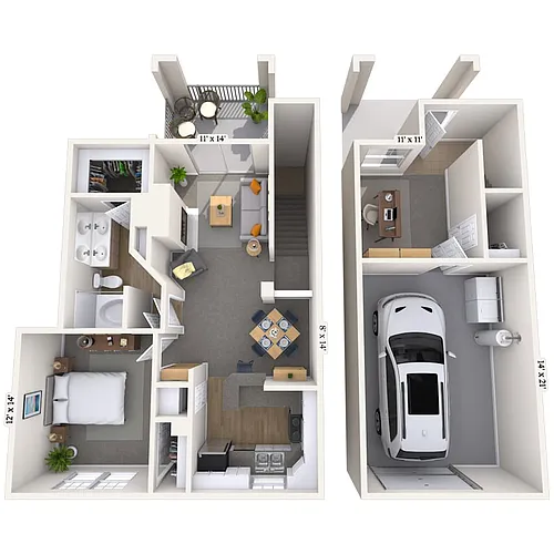 Floor plan Kensington