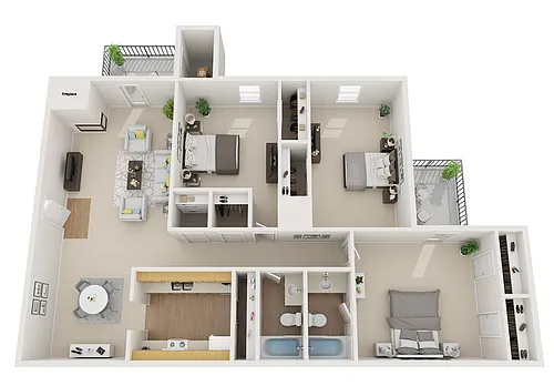 Floor plan The Timber
