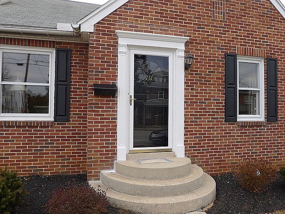 Coordinating exterior and welcoming entrance.