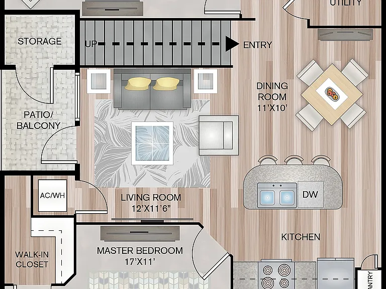 1040 Square Feet 1040 Square Feet