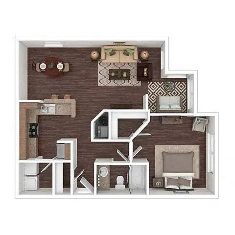 Floor plan A1A - The Fox