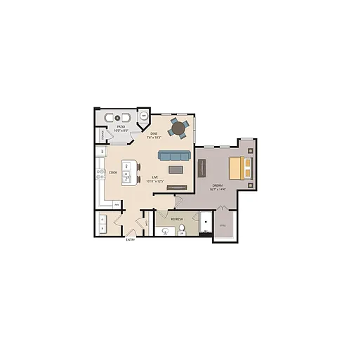 Floor plan A3E2