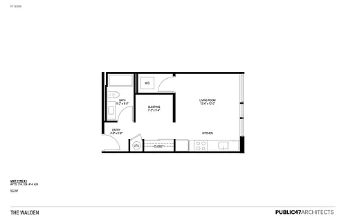 Floor plan 304