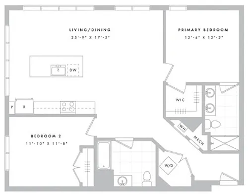 Floor plan B20