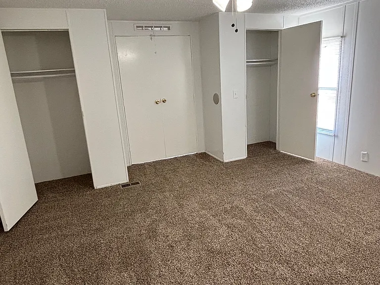 Master bedroom - double closets