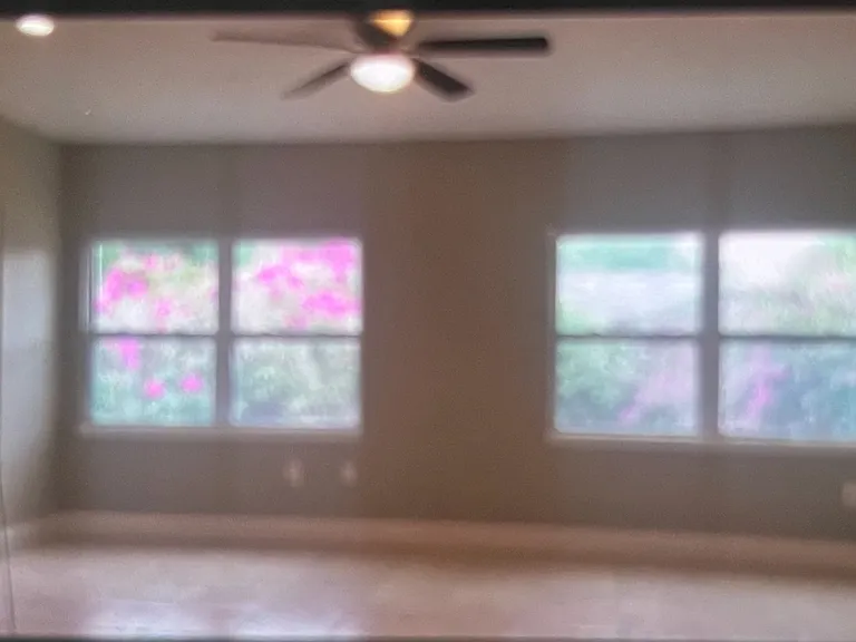 Bonus room off the Family Room: looks out to the large walled back yard and large screened in back porch.