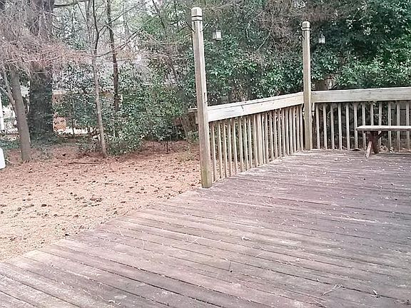 Back deck