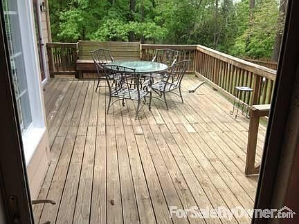 deck, side view, sunroom entrance