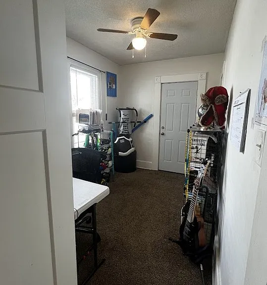 Back Bedroom with door to balcony