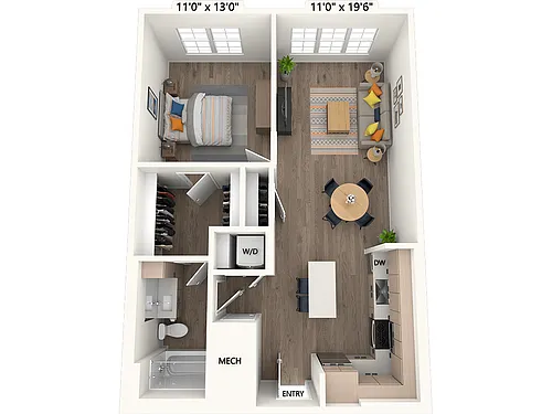 Floor plan A11-Scheme III