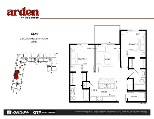 Floor plan Elm