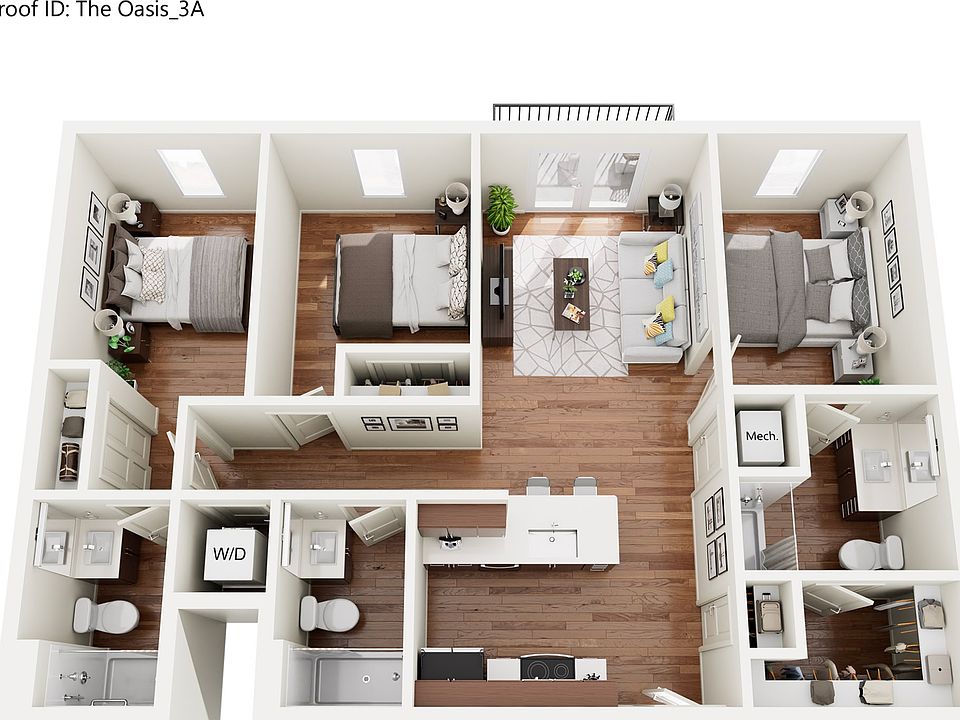 2nd image of 3579 Genoa Dr #3B-3Ba-988Sqft