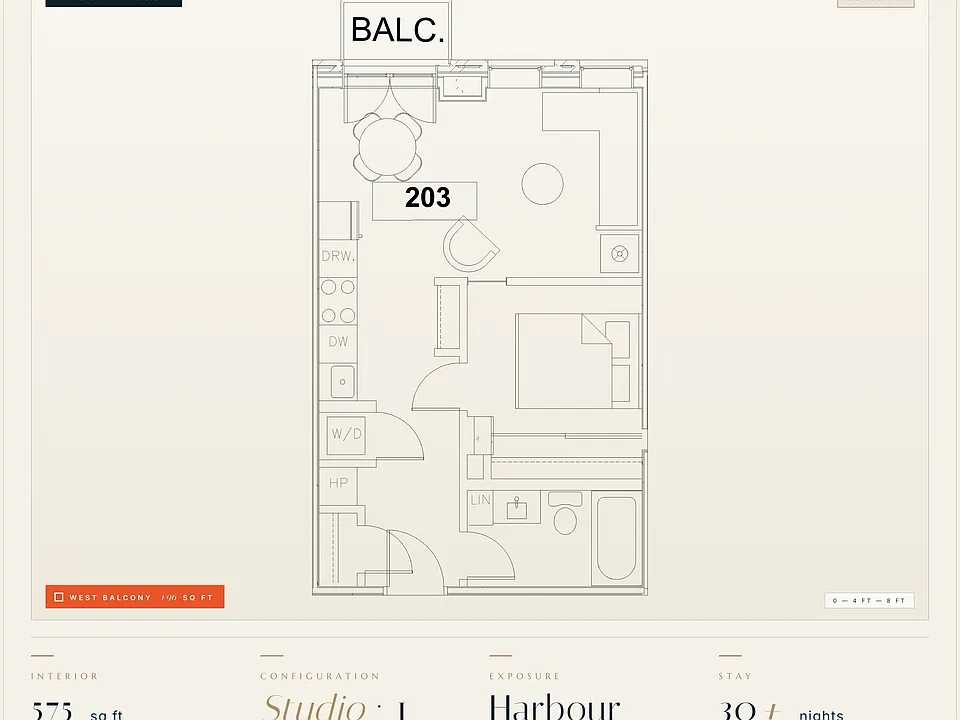 16 Kings Wharf Pl #203