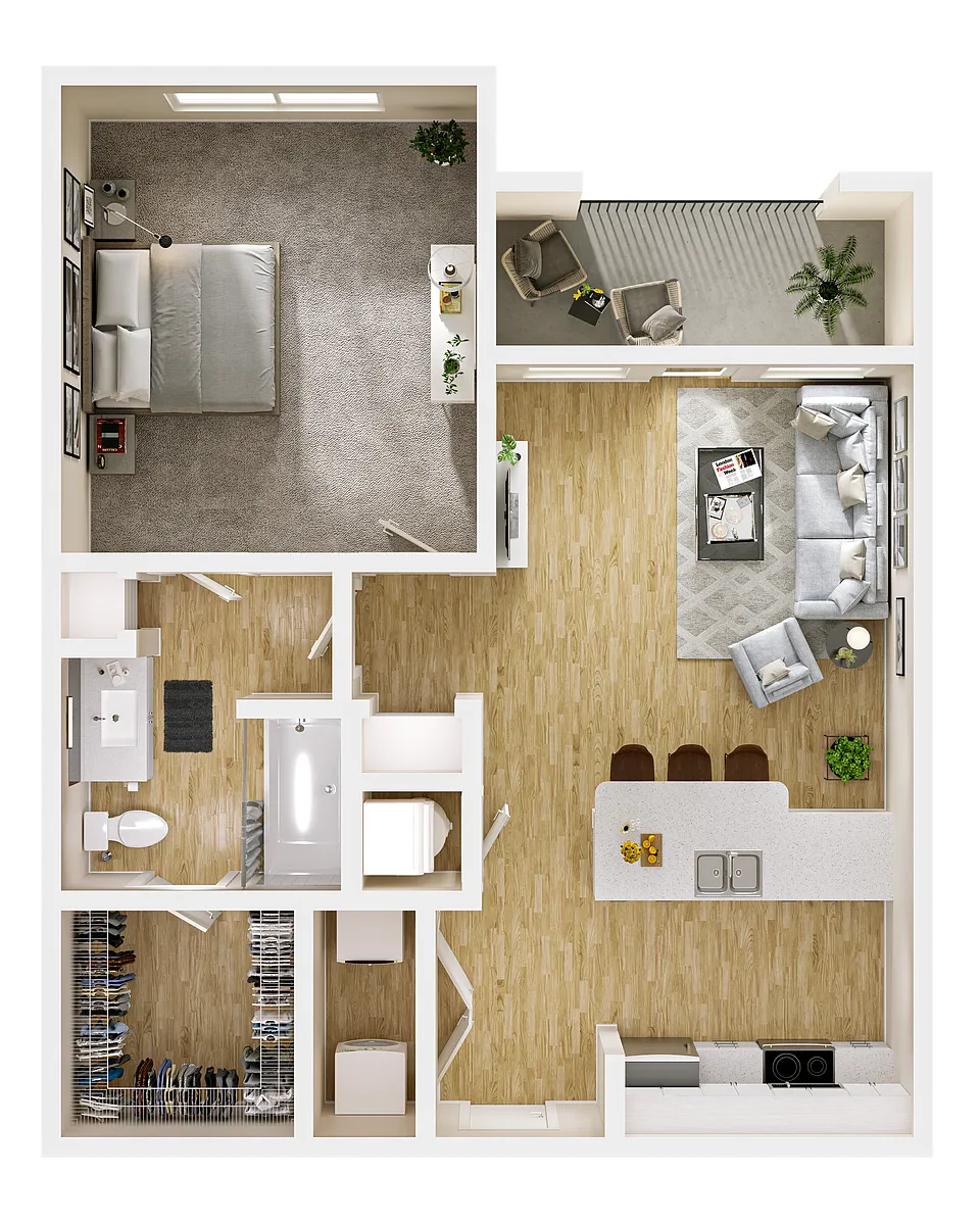 Floor plan A1A