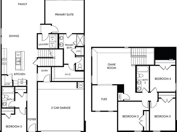 The Winedale (880) Plan, Turner's Crossing - Reserve Collection