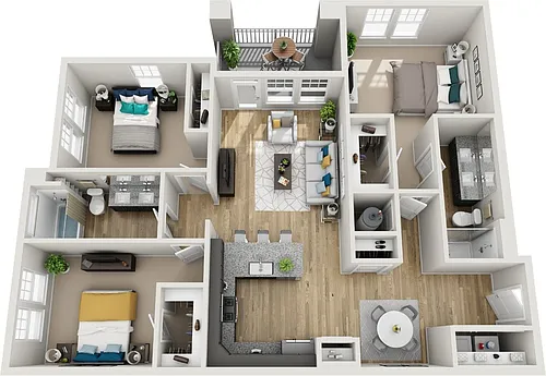 Floor plan C1