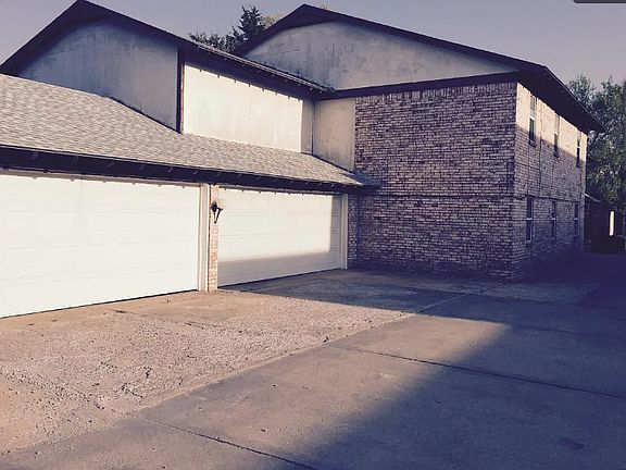 two-car garage parking in back, inside entry