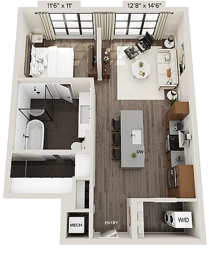 Floor plan A1
