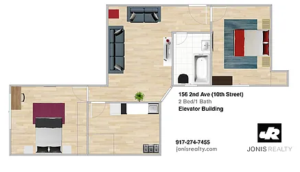 Rented by Jonis Realty