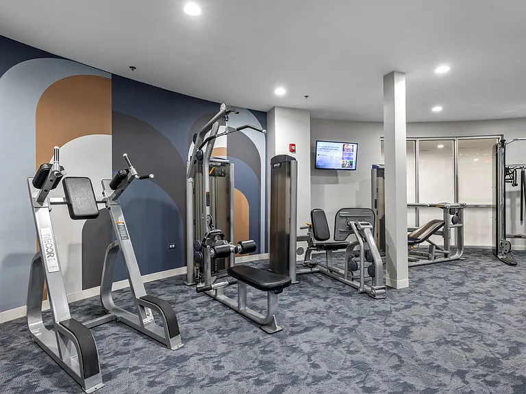 24-Hour Fitness Center at Avant at the Arboretum Apartments in Lisle, IL 60532