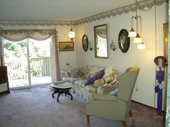 Spacious Living Room leads to Deck and a Great View