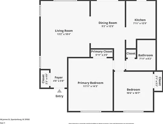 2 bed, 1.0 bath, 944 sqft, $1,145 — Photo 2