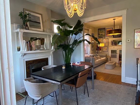 Living or dining space, set as dining space