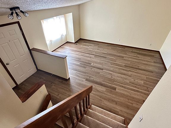 Living room from upper level
